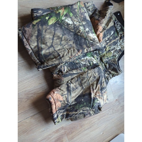 Scent Blocker Real Tree Camo Quilt Lined Hunting Bibs Mens XL Extra Large - Picture 10 of 12